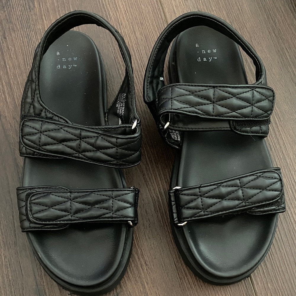 Black sandals
